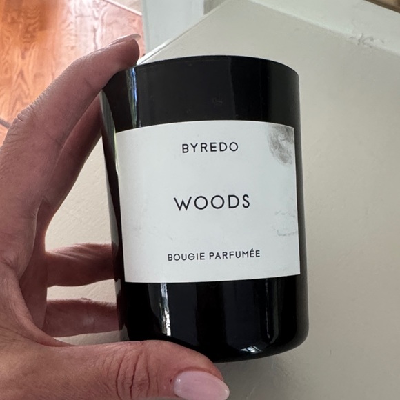 Byredo Woods Scented Empty Candle holder in Black room decor or storage - Picture 1 of 4